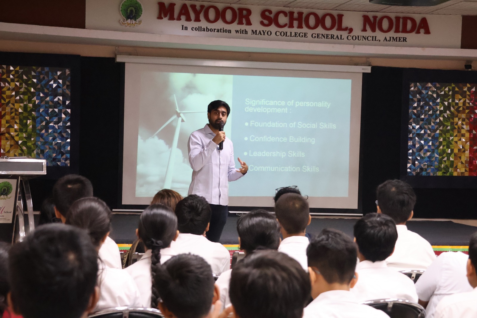 Interaction of Actor Vivaan Prashar with Mayoorians!